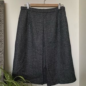 Pendleton Wool Front Pleat Skirt